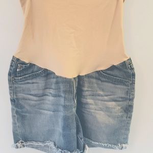 AG  Maternity denim cut off shorts sz 29